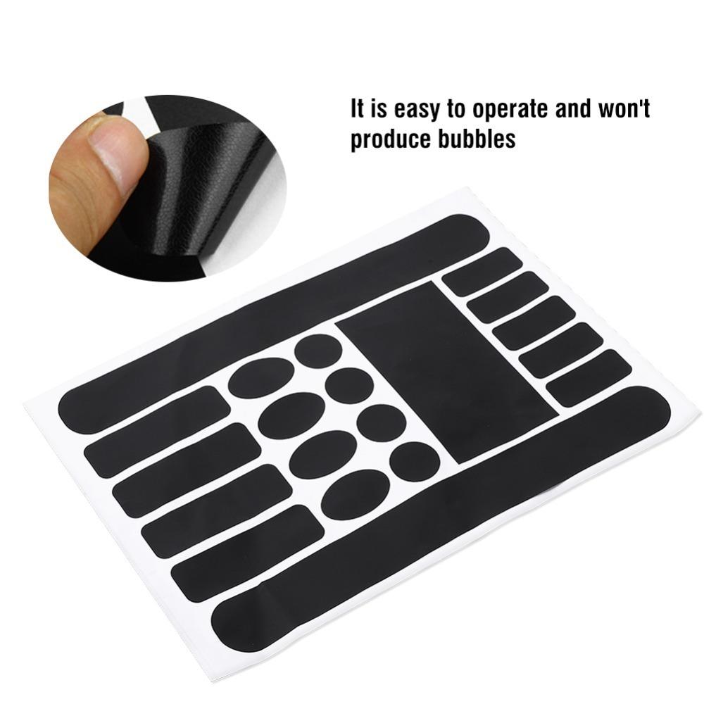 5 Sheets PVC Bicycle Chain Frame Protector Lightweight Frame Protection Tape Road Bike