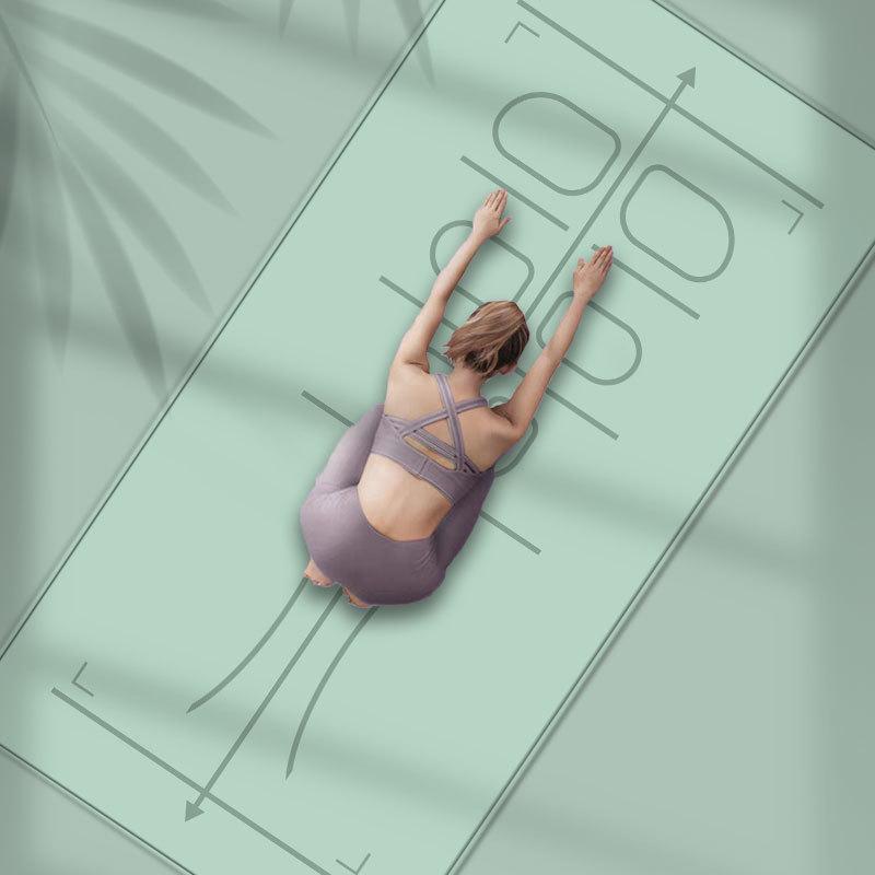 Thick, Wide, and Long Non-Slip Yoga Mat for Sit-Ups and Exercise