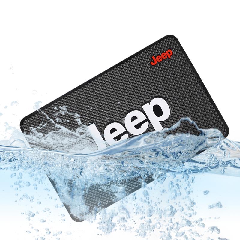Car Non Slip Mat Sticky Anti Slip PVC Pads Accessories For Jeep Grand Cherokee Wrangler JK Gladiator Compass Renegade Patriot Li AMY1