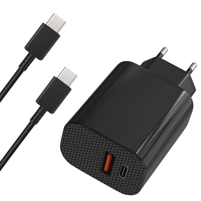 Chargeur Secteur + Cable USB-C 1m Compatible laveur de vitre Karcher WV8 Signature Line/WV5 Ultra Care/WV 3 Comfort Care/WV 2 Univer