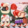 1-5PCS Christmas Decorative Christmas Fart Bubble Blower with Music & Light Electric Fart Santa Butt Bubbler for Xmas Gift for