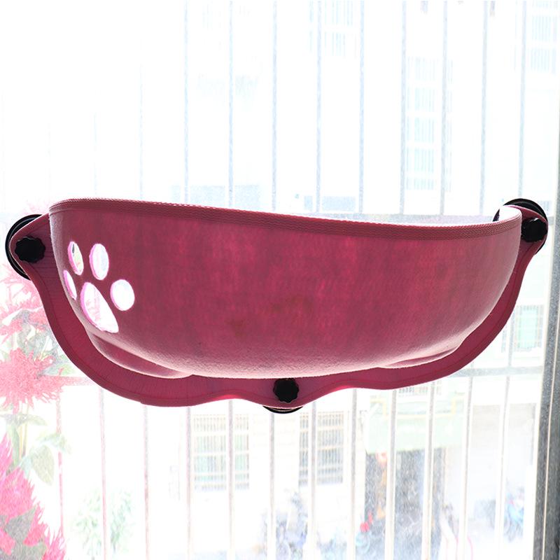 Cat Hammock Window Sill Bed with Suction Cups - Pet Balcony Perch