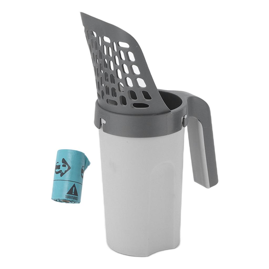 Совок для кошачьего туалета Портативная лопата для песка для кошачьего туалета с ящиком для хранения для чистки