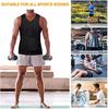 Men's Neoprene Sauna Zipper Waist Trainer Vest and Body Shaper Trimmer
