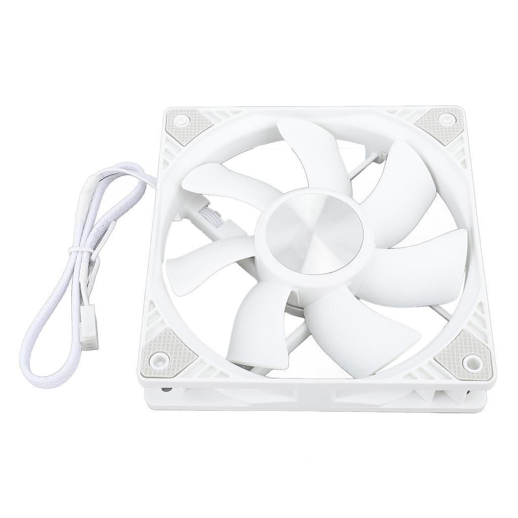 PC Case Fan 120mm PWM NaIntelligent Control MFDB Bring Case Cooling Fan with 4 Pin Extension Cable 12V