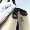 Hermes Садовая вечеринка Сумки PM Сумка через плечо Сумка-тоут Toile H / Кожа Бежевый/Коричневый