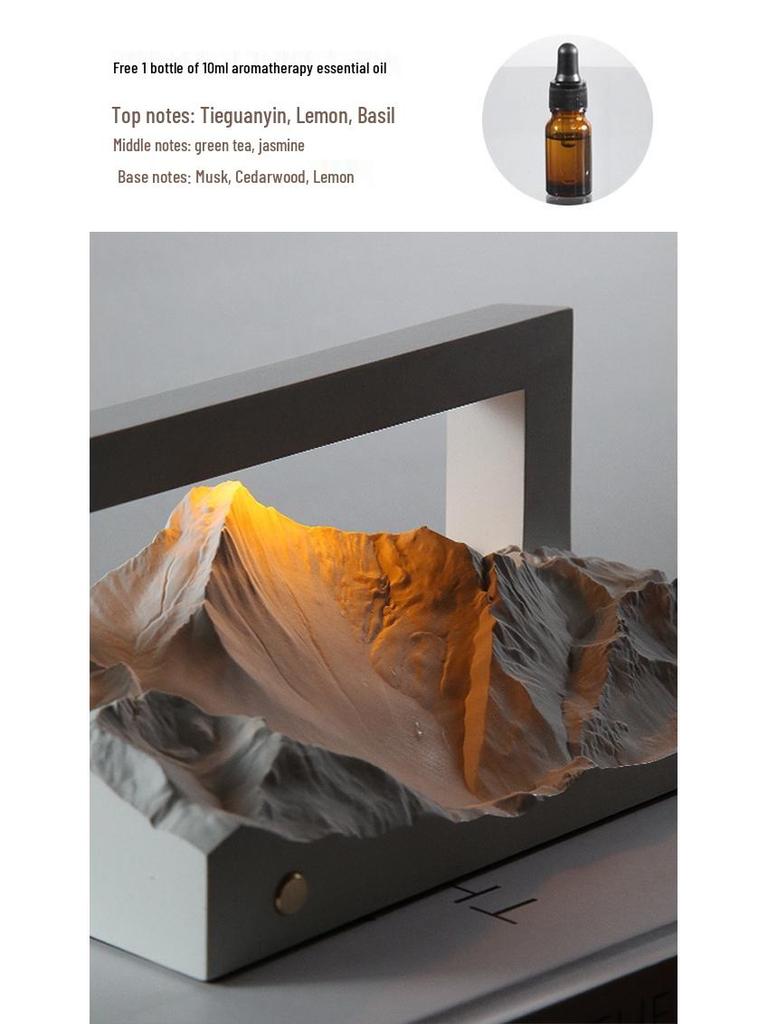 Ночник «Золотой горный восход»: Идеальная аромалампа для свадеб, новоселий, дней рождения и многого другого.