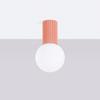 Halo ceiling lamp peach IP44