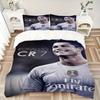 Ronaldo Cr7 Football Legend Print 3Pcs Bedding Setduvet Cover With 2 Bedropillowcase Home Birthday Gift
