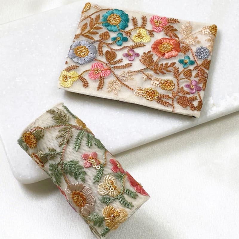 BESTY Восточный полевой цветок Широкая волна Зажим для волос