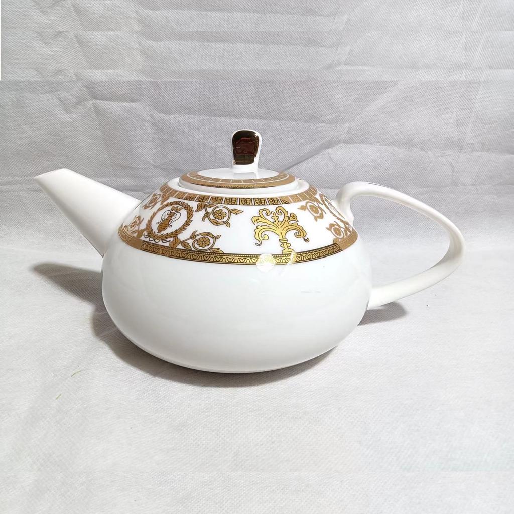 1шт. Чайник и набор чашек для чая Керамический набор чайников с 8 головками Европейский стиль Большой емкости Простой набор чашек для горячей и холодной воды Креативные простые Ins