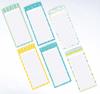 Inkdotpot Pack of 6 Funny Magnetic Dry Erase List For Fridge, Wipe Clean W  NoStain, Quick Notes Shopping & Grocery List Whiteboard for Fridge