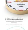 Radio-Controlled School Wall Clock for Classroom and Children's Bedroom