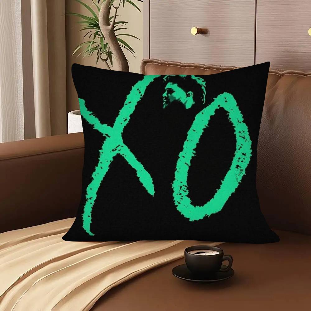 1 шт. Наволочка для подушки рэпера The Weeknd Xo Модная квадратная наволочка Спальня Диван Комната Ins Декор Отдых