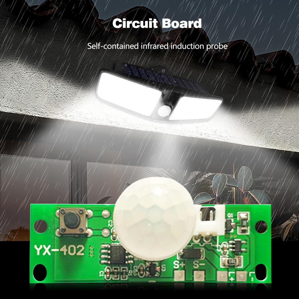 3.7V DIY Комплект Солнечная Лампа Плата Управления Сенсор Ночник Модуль Контроллер Модуль Инфракрасная Солнечная Лампа Плата Панель Печатная Плата