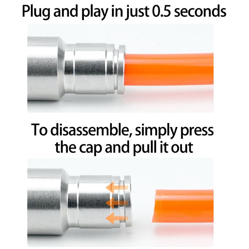 Reinforced Steel Quickly release Air Coupling High Yield Strength Pneumatic Quick Connectors For Long Terms Industrial Use