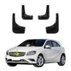 4PCS Car Mud Flaps Splash Guards Mudguards Car Mud Flaps Compatible with Benz A-Class W176 2013 2014 2015 2016 2017 2018