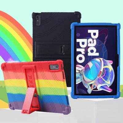 Чехол-подставка для Lenovo Xiaoxin Pad Pro 11,2 дюйма, 2022, Tab P11 Pro Gen2 11,2 дюйма, TB138FC TB132FU, детский мягкий силиконовый чехол-подставка