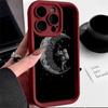 Ae97 Space Moon Astronaut Black art Защитные чехлы для телефонов для Xiaomi Poco X5 M6 Redmi Note 13 12 11 Pro 13C 12C A3 9 10 12S Angel Eyes TPU задняя крышка