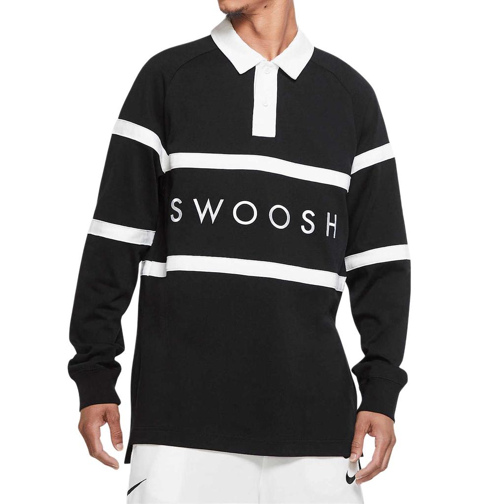 Nike Swoosh Sweatshirt Men's Black/White CV0169-010