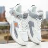 Горячие продажи Мужские баскетбольные кроссовки Высокие спортивные кроссовки Амортизация Hombre Атлетическая обувь sapato masculino Удобные белые кроссовки Мужские