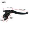 Aluminum Zinc Zinc Alloy Motorcycle Clutch Lever Right/Left Motorcycle Brake Pump Brake Lever  Bike Parts