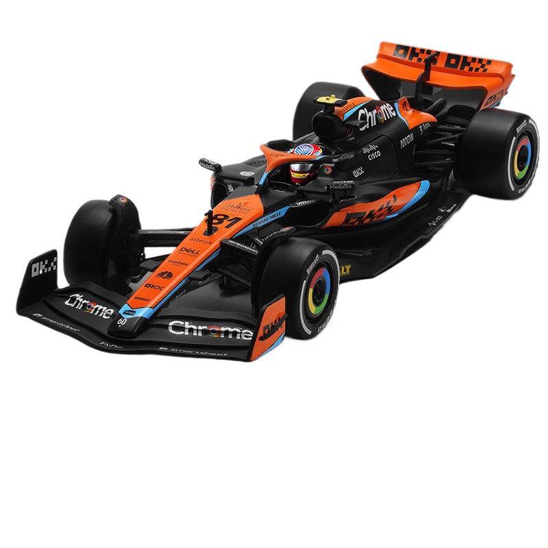 Diecast 1/24 Scale McLaren F1 MCL60 2023 Racing Car Alloy Model Collection Metal Toy Vehicle Birthday Gift for Children Boy Home Decor
