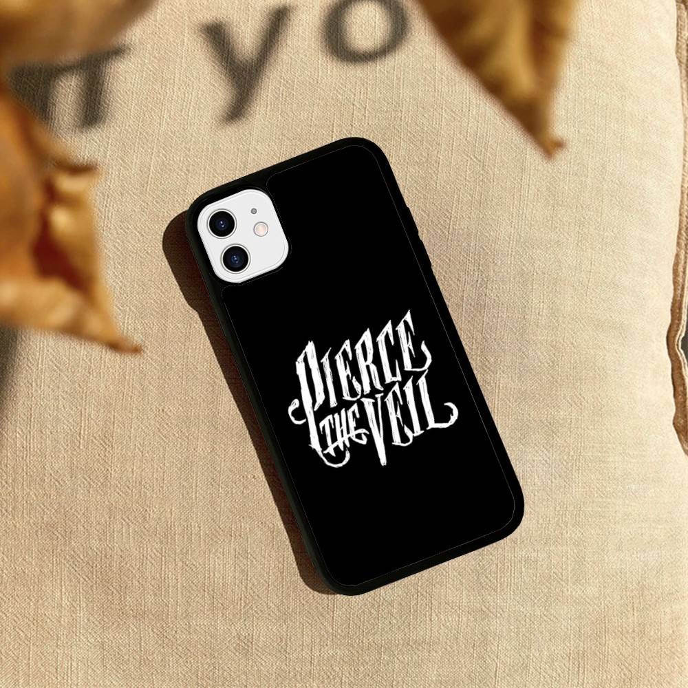 Чехол для телефона P-Pierce The Veil Band из ПК+ТПУ для iPhone 17 16 15 14 PRO MAX 11 12 13 PLUS MINI