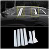 For Renault Kadjar 2015- Chrome Window B C Pillar Strip Cover Trim Stainless Steel Car Exterior Styling Modify