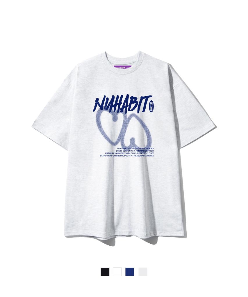 NUHABIT Drop Свободная футболка с коротким рукавом (Sos2-5Nh1359)