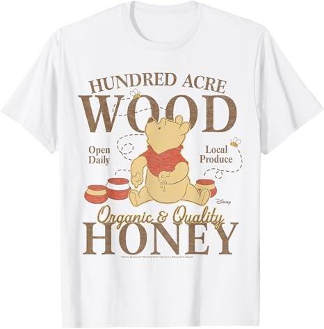 Winnie The Pooh Hundred Acre Wood Poohwhite TShirt