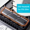 For PS5 Slim SSD Heatsink Exclusive with Thermal Silicone Pad Cooling M.2 Heatsink SSD Cooler Mounting Kit for 2280 M.2 NVMe SSD