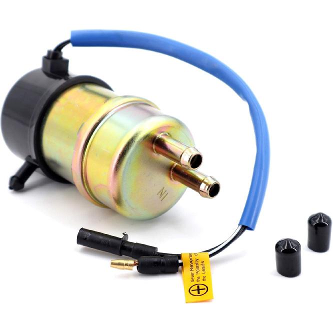 Electric Fuel Pump 49040-1055 For Kawasaki Mule 3000 3010 3020 2520 2500 2510 1000 KAF620 Engine (8Mm In/Outlet)