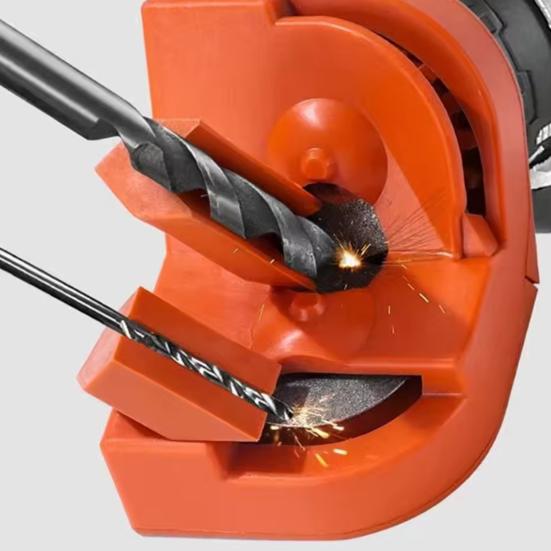 Многофункциональный инструмент для заточки сверл с 2 шлифовальными кругами, сверхмощный, универсальный, портативный, электрический инструмент для заточки сверл