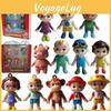Детализированный игровой набор фигурок Cocomelon Jj Миниатюры Топпер для торта Коллекционная модель