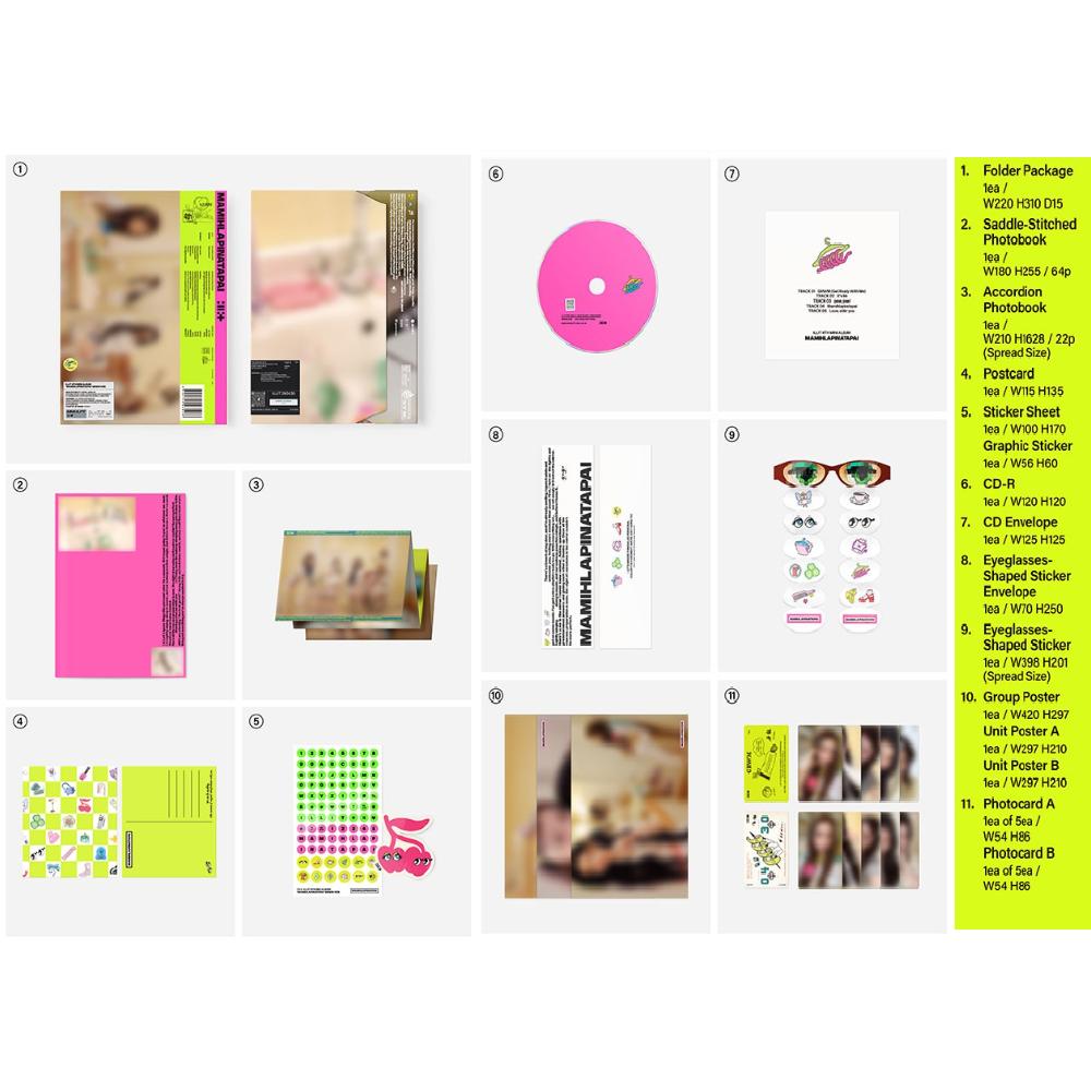 Предзаказ 4-го мини-альбома ILLIT MAMIHLAPINATAPAI Стандартная версия. И МАГАЗИН ПОБ