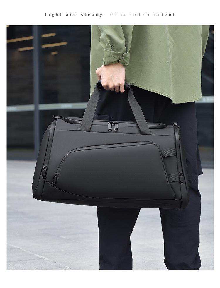 Unisex Crossbody & Gym Bag - Large Capacity, High-end, Lightweight, Casual Fashion Handbag for Travel.