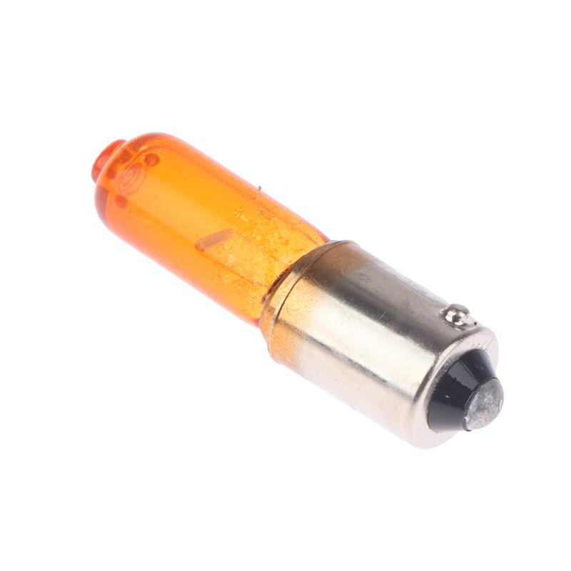 2 шт. Янтарные лампочки Универсальные 12 В 21 Вт Автомобиль Мотоцикл Мотоцикл Скутер Миниатюрный Индикатор