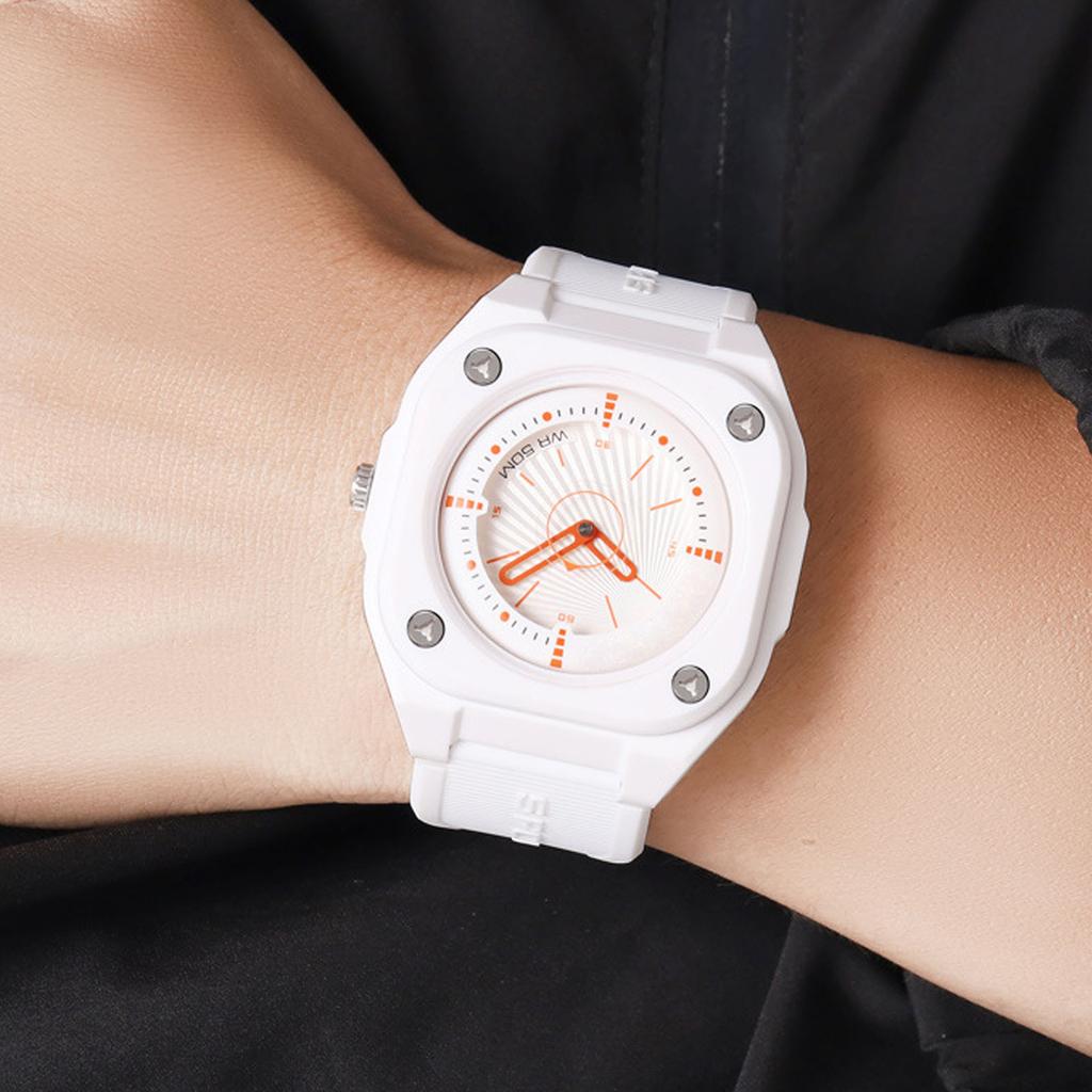 Water Resistant Sports Analog Unisex Watch Student Electronic Wristwatch for Nurses Doctors Students