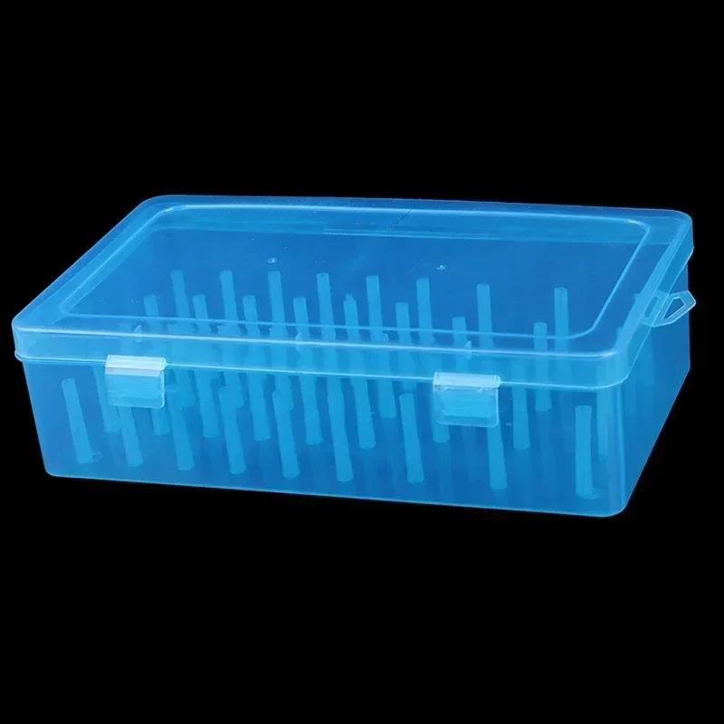 Sewing Thread Storage Box 42 Pieces Spools Bobbin Carrying Case Container Holder Craft Spool Organizing Case Sewing 24 Spools NE