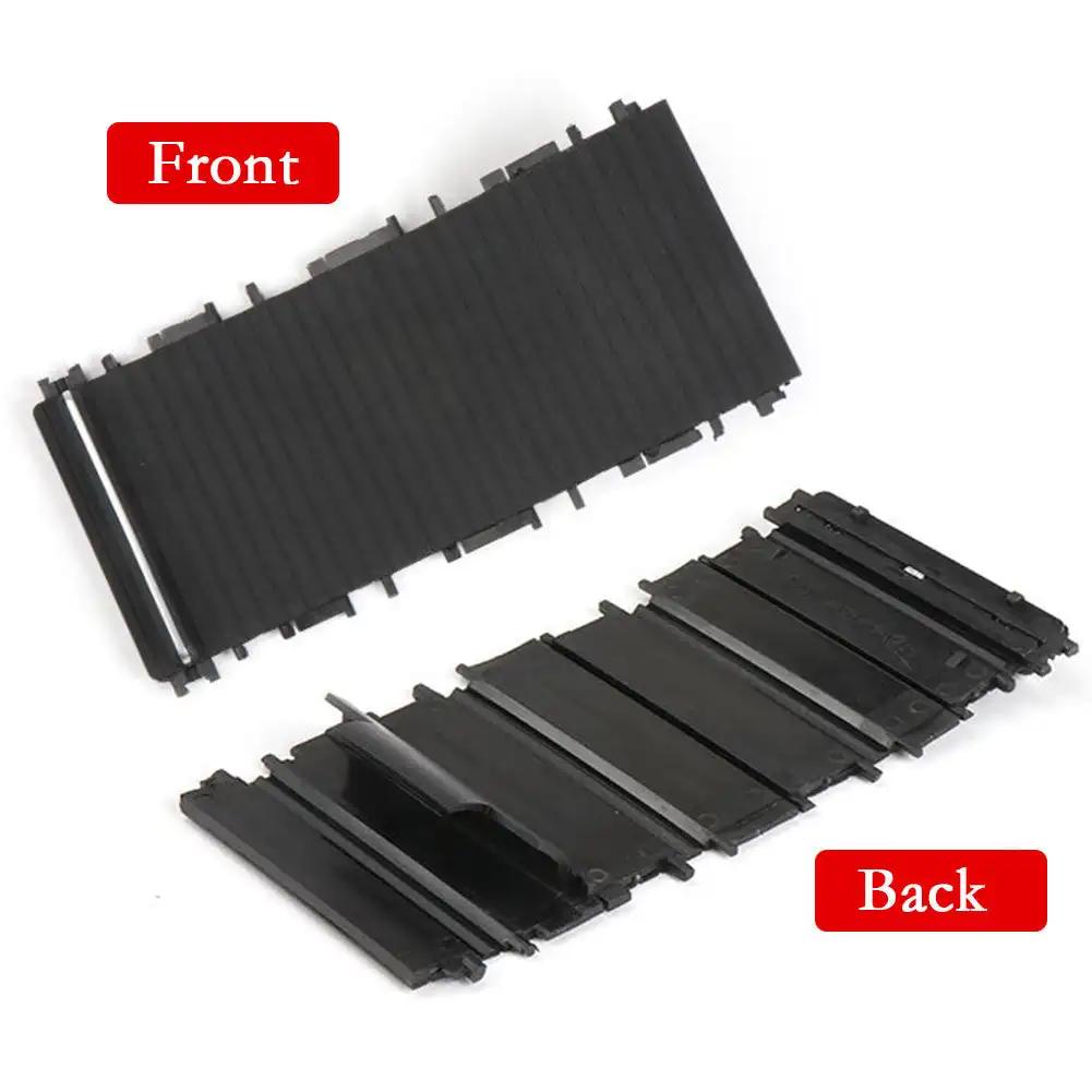 Подстаканник для автомобиля, крышка лотка для хранения на задней консоли, крышка центральной консоли, раздвижная шторка для BMW E46 3 серии 1998-2005