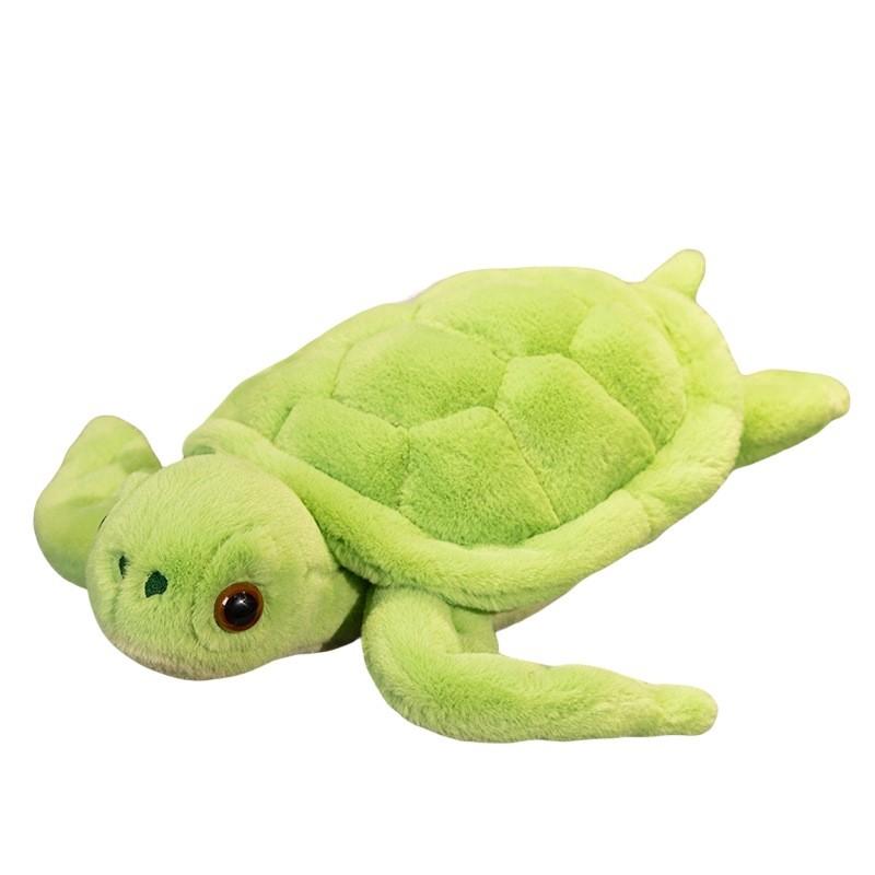 Sea Turtle Green Plush Toy Stuffed Animal Doll Cute Decoration Gifts Children