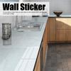 4/Set Marble Texture Wall Sticker Removable Waterproof Self‑Adhesive Wallpaper for Home Use Background Decoration Wallpaper