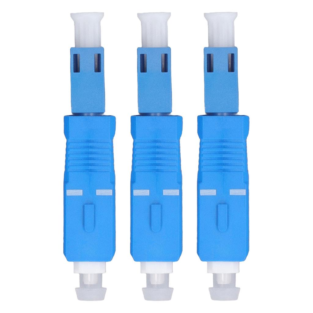 3 шт. оптоволоконные адаптеры SC Male to LC Female соединитель Red Light Pen Power Meter Converter