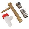Brass Quick Coupler Sprinkler Key G3/4 Quick Sprinkler Valve Key for Garden Hose Underground