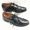 Vintage 60s70s Thom McAn Bootmaster Premium Model Business Shoes U-Tip Black Size 25.526.0 Men's(USED)