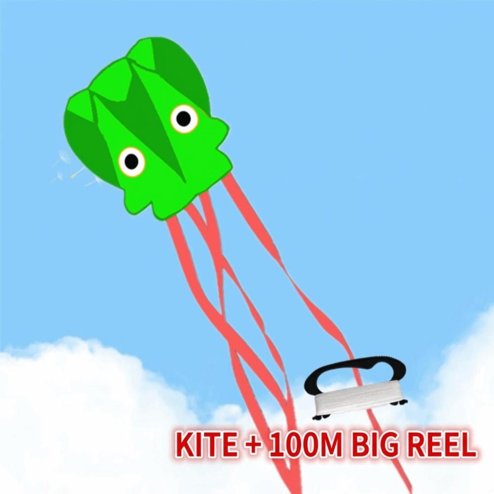 Good Flying Octopus Kite Easy to Fly Children's Pocket Kite Durable 3D Soft Kite  Beach Garden