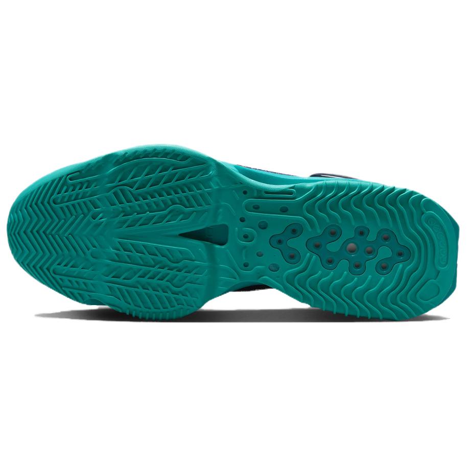 New Nike Air Zoom G.T. Jump 2 Cushioning Wear Resistant Mid Top Basketball Shoes Men's Blue EP DJ9432-401