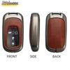 For Honda HR-V CR-V ZRV Civic Accord 2022 2023 5 Buttons Alloy+TPU Car Key Case Cover Auto Shell Fob Holder Keychain Accessories