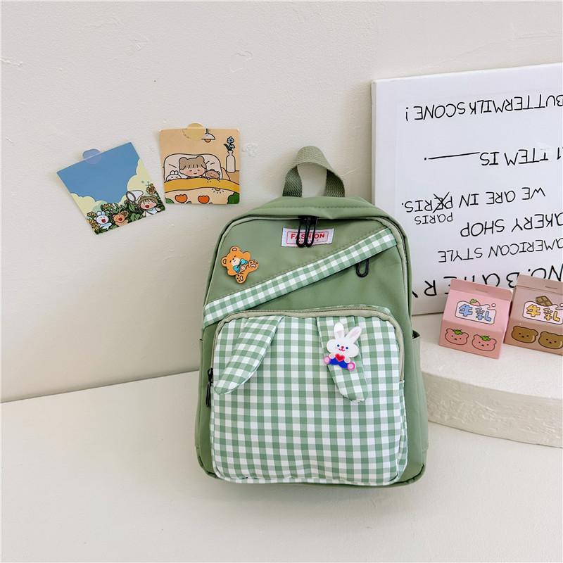 Cute Lightweight Kindergarten Backpack With Curved Straps For Toddler Boys And Girls